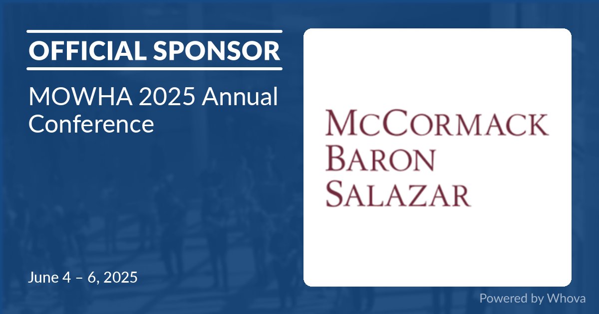 We’re proud to be a sponsor of the Missouri Workforce Housing Association (MOWHA) Annual Conference, happening June 4–6! Looking forward to connecting with industry leaders to advancing affordable housing in Missouri.

#MBstrong #MOWHA2025 #AffordableHousing #CommunityDevelopment