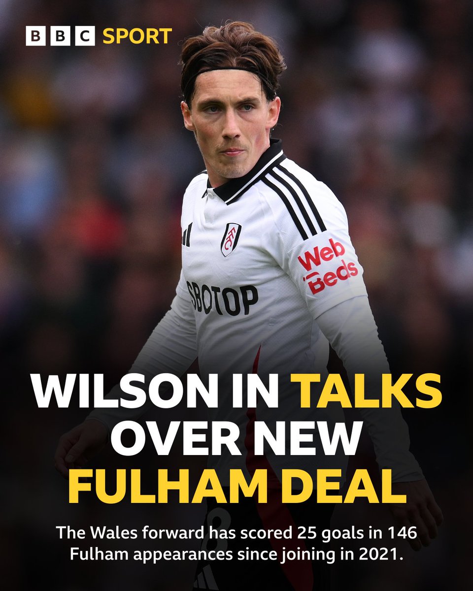 BBCSportWales's tweet photo. Harry Wilson says he is in discussions over a new long-term deal at Fulham. 🖋️

#BBCFootball https://t.co/XoNObzJSLC