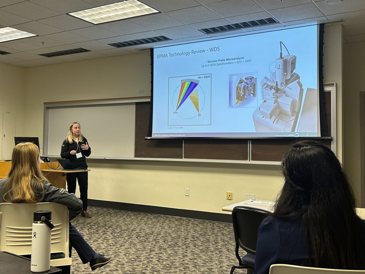 Kayleigh Harvey of JEOL USA presented at the 67th Annual May Conference hosted by John Carroll University! Her talk highlighted the power of FE-EPMA, a technique redefining how industries explore, design, and perfect the materials shaping our future. jeolusa.com/PRODUCTS/Micro…