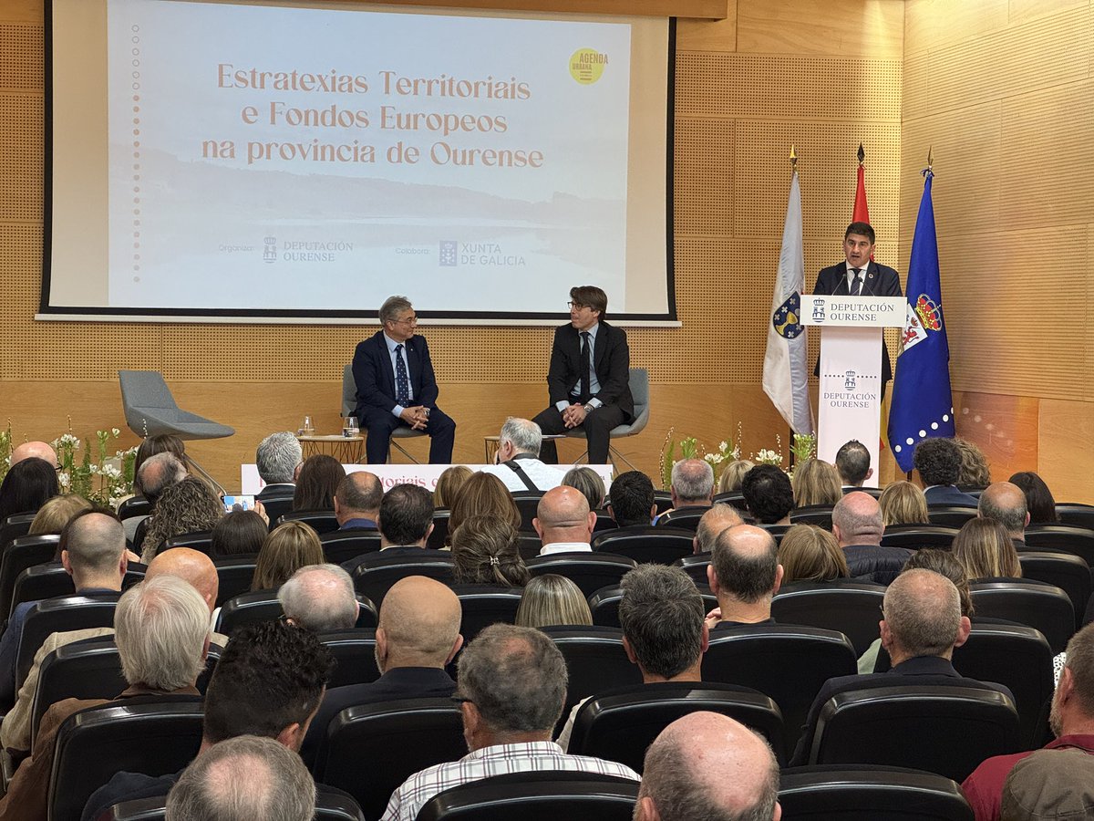 Ourense é un gran exemplo da contribución decisiva que o #PlandeRecuperación está a ter na transformación e modernización do país.

✔️Avanzamos en infraestruturas
✔️Potenciamos o tecido produtivo
✔️Transición enerxética, dixital e sostible