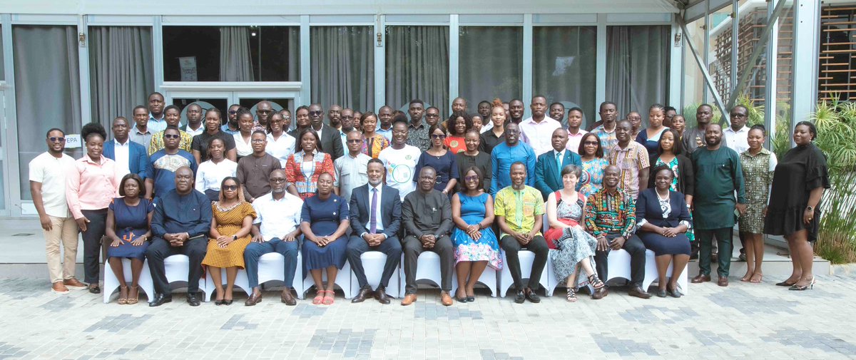 UNDPGhana's tweet photo. Ghana’s National Adaptation Plan (NAP) targets climate change to protect people, jobs & the environment.
 
With support from @theGCF, @EPA_Ghana, @mestighofficial & @UNDPGhana, a validation workshop was held to align the draft NAP with national priorities & stakeholder input.
 
#ClimateAction
#GhanaNAP
#GreenGhanaMonth