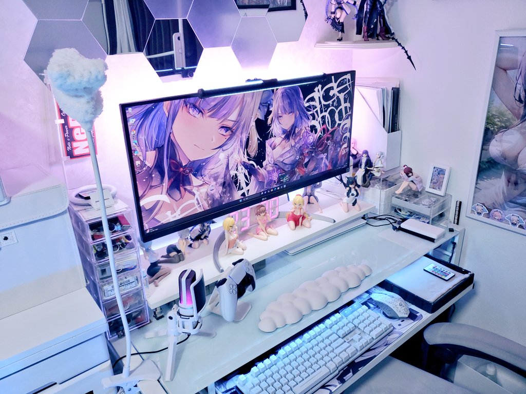 SSugoiyan's tweet image. 今日の雰囲気は可愛い系(*´∀｀*)

#desksetup