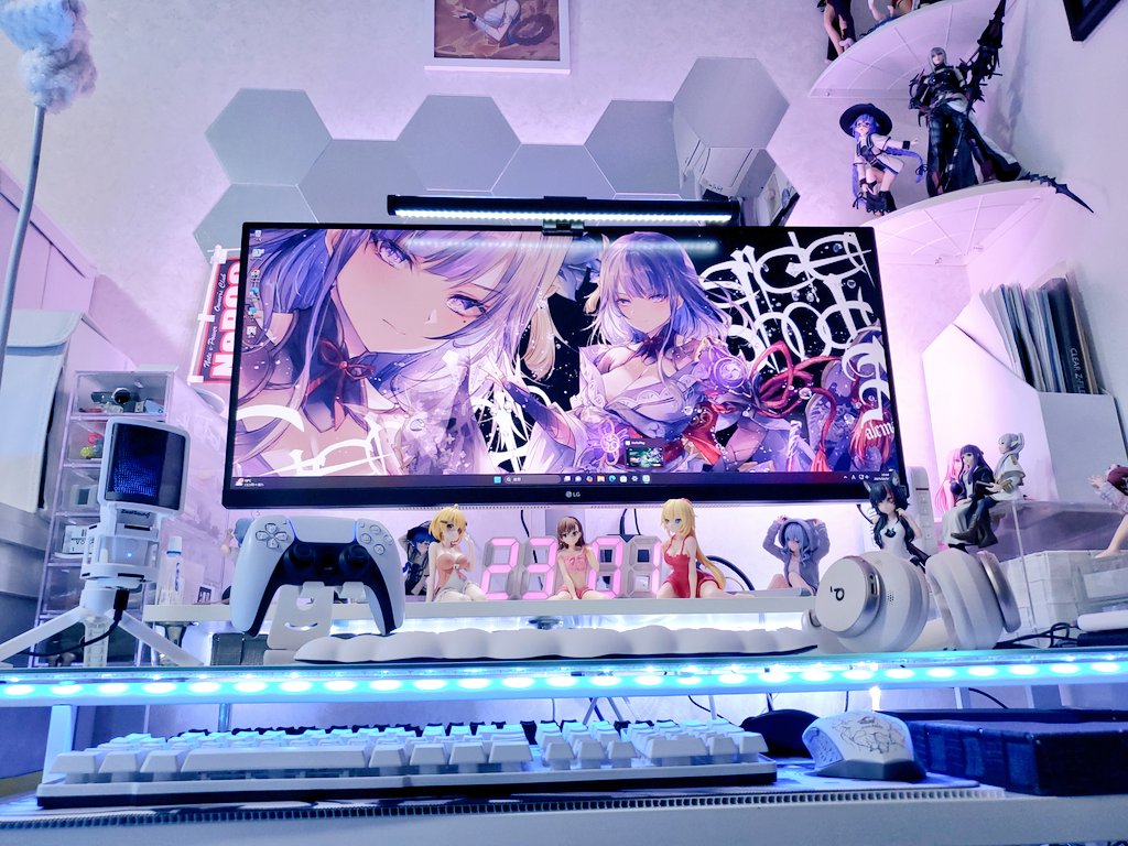 SSugoiyan's tweet image. 今日の雰囲気は可愛い系(*´∀｀*)

#desksetup