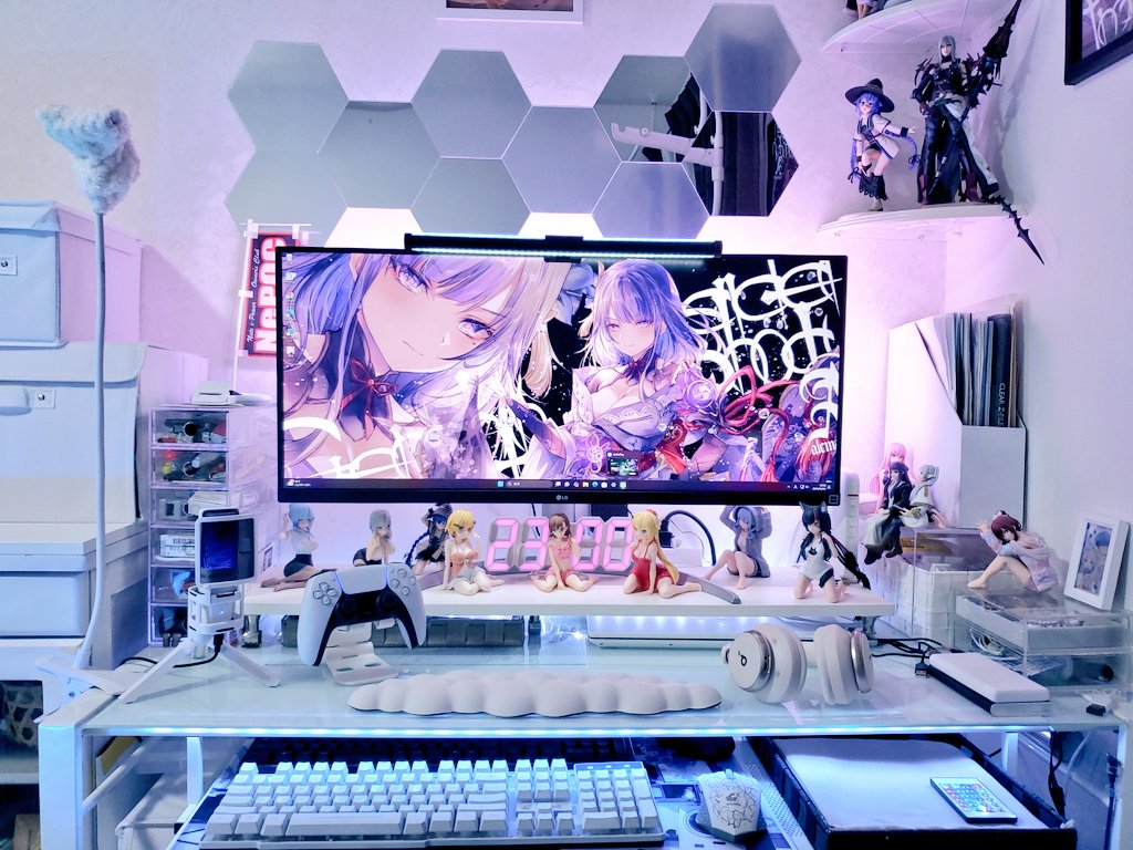 SSugoiyan's tweet image. 今日の雰囲気は可愛い系(*´∀｀*)

#desksetup
