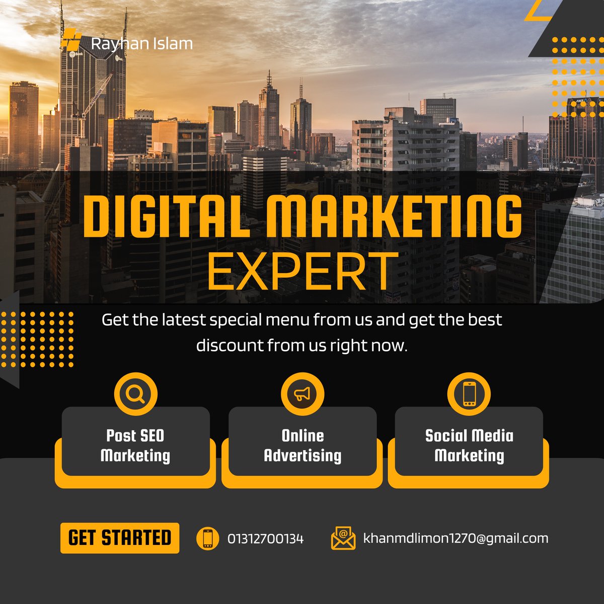 rayhan4998's tweet image. Digital marketing services.
#seoadvertising #googleppcagency #ppcagencynearme #ppcagency #marketingcompanyforsmallbusiness #digitalmarketingagency #marketingagencynearme #seonearme #searchengineoptimization #facebookads #fbads #MetaAds #SurferSEO #facebookadslearning