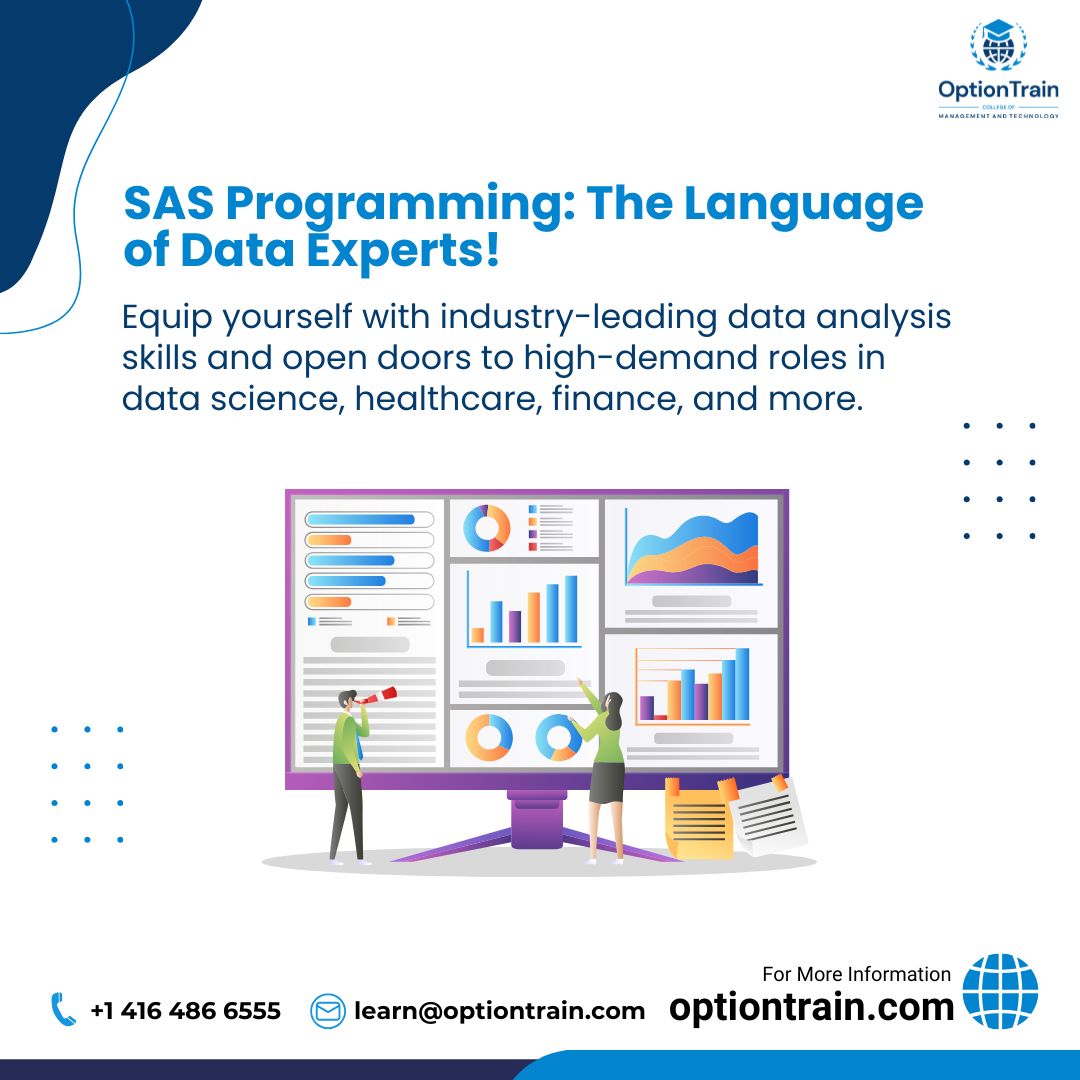 optiontrainclg's tweet image. 🔍 SAS Programming: The Language of Data Experts!
Turn Raw Data into Smart Decisions — Learn SAS at OptionTrain College.
Start your SAS journey and lead with data confidence: optiontrain.com/programs/sas-d…
#SASProgramming #SAS #DataAnalytics #DataScienceSkills #OptionTrainCollege