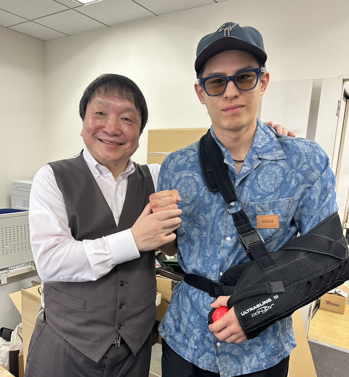 LA CIRUGÍA FUE UN ÉXITO‼️

Masaroni Rikiishi 🇯🇵 continúa con su recuperación 💪🏽

📸 <a href="/masaRikiishi/">力石政法</a> 
<a href="/KochulMontielP/">Kochul Montiel P.</a> <a href="/bxstrs/">Bxstrs Promotions</a>