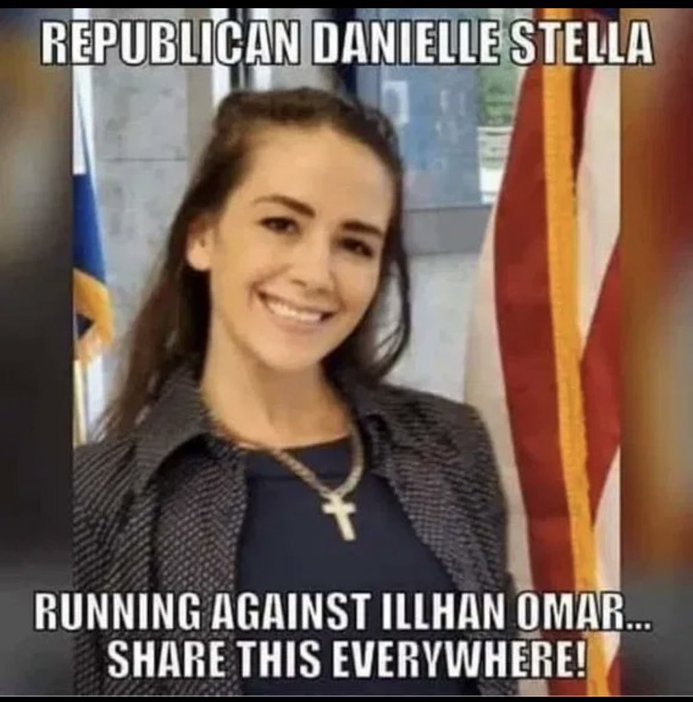 Do you support Danielle Stella running against Ilhan Omar?

A. Yes
B. No
