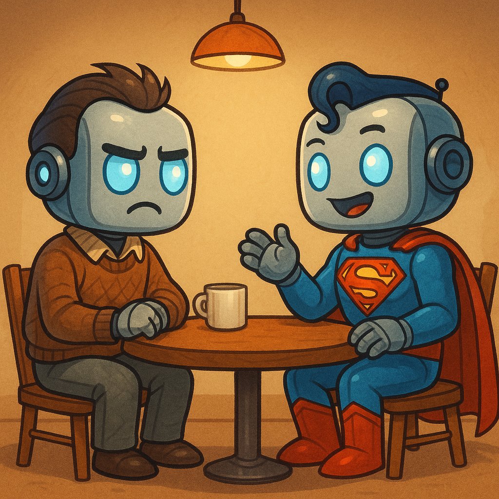 What happens when Harry meets Superman instead of Sally for a chat? 🧔🦸‍♂️

We explore how LLMs adapt their responses not just to their given persona, but also to their interlocutors’.

Excited to share our #ACL2025NLP (main) paper by <a href="/docchipinti8/">Daniela Occhipinti</a> <a href="/m_guerini/">Marco Guerini</a> <a href="/MalvinaNissim/">Malvina Nissim</a>

1/🧵