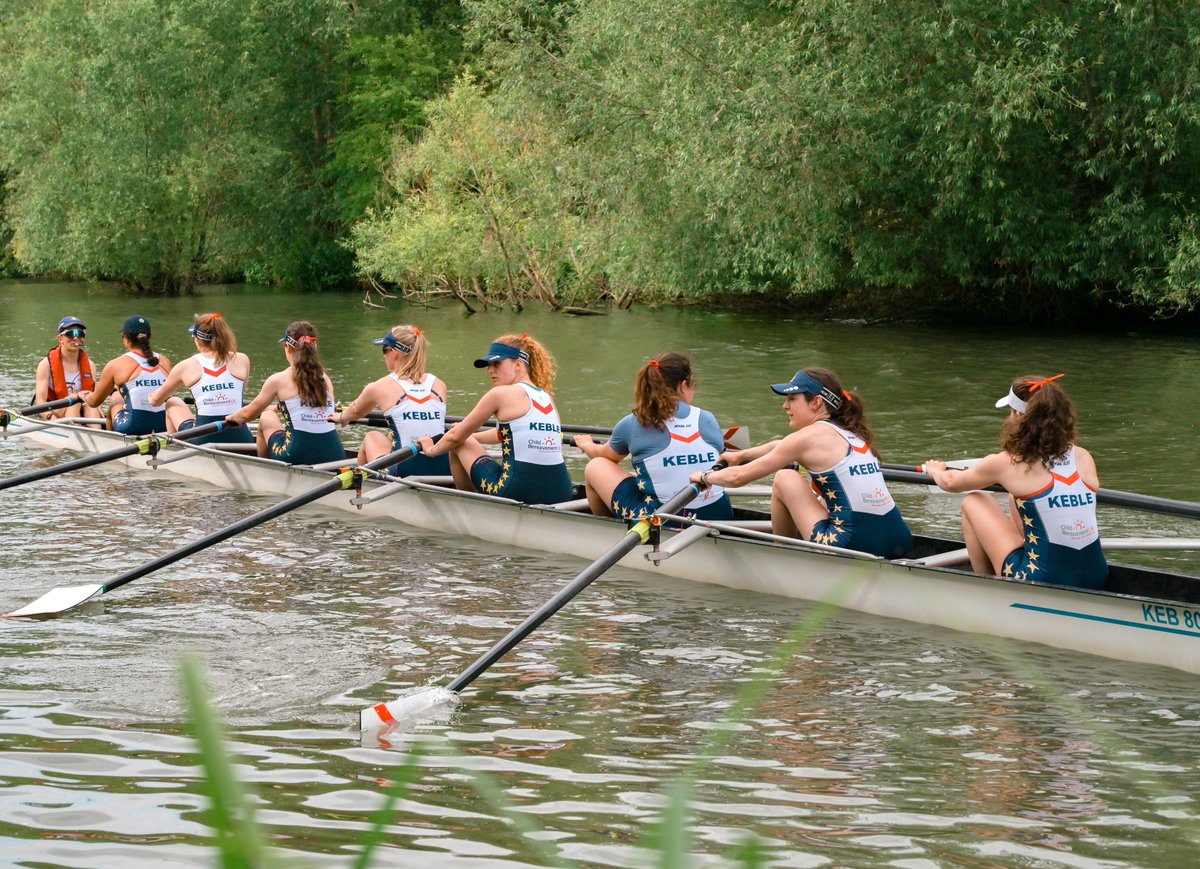 Five Keble crews returned to the river last week for this year’s Summer VIIIs. We’re incredibly proud of each team, and a special congratulations to our W2 crew for winning blades! 🚣
Here are some snaps from the final day📸