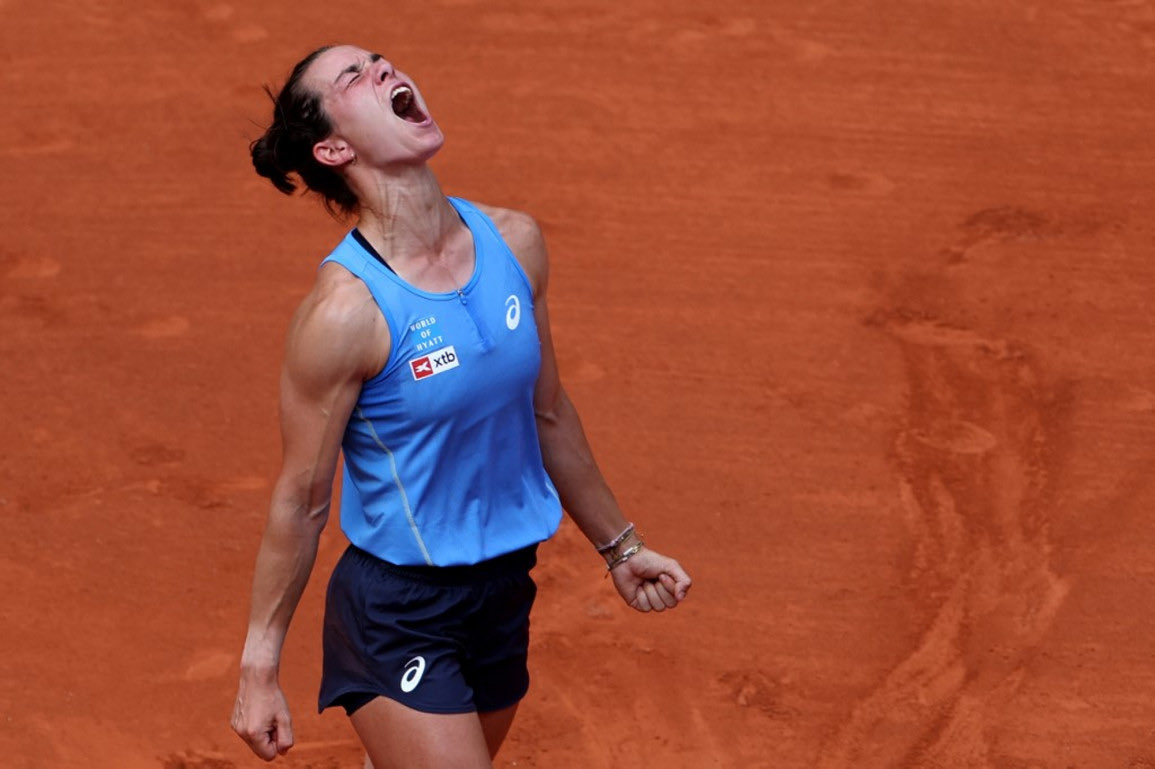 🎾 Une Dijonnaise en demi-finale de Roland Garros :  Quelle fierté pour Dijon !
Allez Loïs Boisson, continuez de faire briller nos couleurs ! #rolandgarros #dijon
