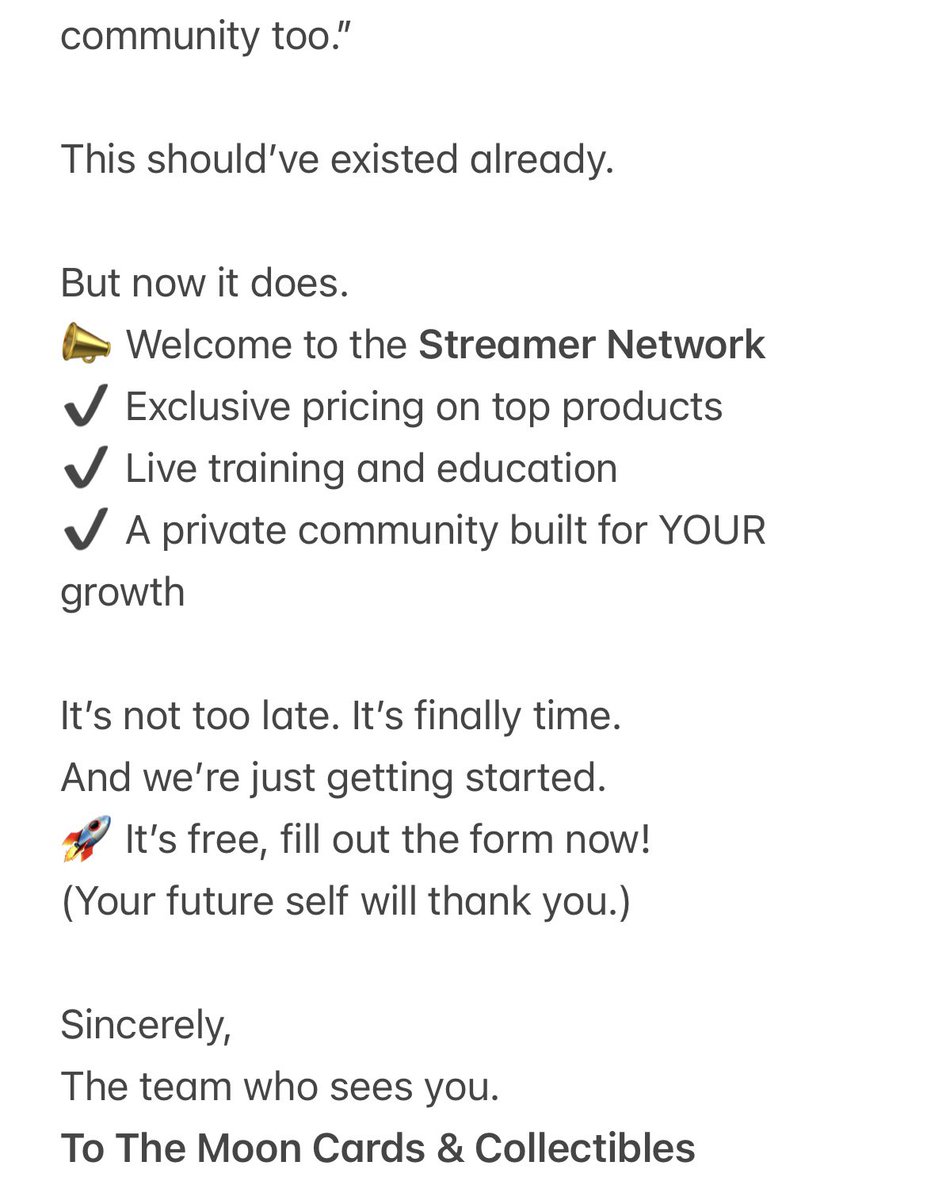 ToTheMoon_Cards's tweet image. We never thought we’d would have to release a public apology but here we are. From the bottom of our hearts we are truly sorry and we didn’t see this coming.
We were blinded and didn’t realize so many small streamers didn’t have access to distribution and support.
Link in…