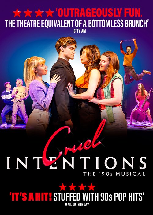 Birmingham Fest (@bhamfest) on Twitter photo This week <a href="/brumhippodrome/">Birmingham Hippodrome</a> Cruel Intentions. A musical based on the hit film. Filled with hit songs from the 90’s. Will have you singing along and laughing out loud. Naughty but oh so nice! Great fun ⭐️⭐️⭐️⭐️ This week <a href="/brumhippodrome/">Birmingham Hippodrome</a> Cruel Intentions. A musical based on the hit film. Filled with hit songs from the 90’s. Will have you singing along and laughing out loud. Naughty but oh so nice! Great fun ⭐️⭐️⭐️⭐️