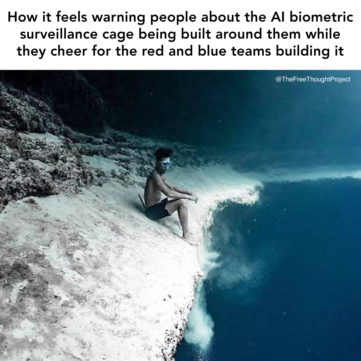 'Conspiracy theorists' were right about COVID. Now we are warning about AI surveillance. Are you listening?