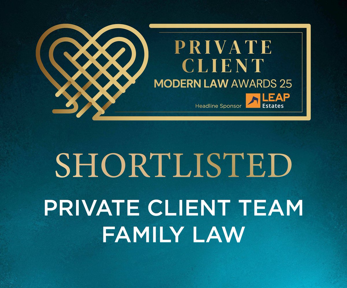 Jones Myers Family Law (@helpwithdivorce) on Twitter photo Jones Myers delighted to be a finalist in Modern Law Private Client Awards 2025 Private Client/Outstanding Client Care categories Congrats all finalists #MLPCA25 #JonesMyersFamilyLaw #familylawyersyork #helpwithdivorce #familylawyersleeds #familylawyersharrogate #divorce Jones Myers delighted to be a finalist in Modern Law Private Client Awards 2025 Private Client/Outstanding Client Care categories Congrats all finalists #MLPCA25 #JonesMyersFamilyLaw #familylawyersyork #helpwithdivorce #familylawyersleeds #familylawyersharrogate #divorce