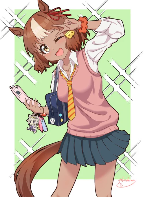 黒ギャルも置いておくね