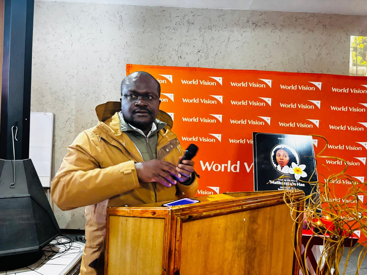 WorldvisionLS's tweet image. Today we celebrated the life of our colleague &amp;amp; friend ‘Malikarabelo Hae. She served @WorldVisionLS for 11 years, most recently as Cluster Accountant in Leribe &amp;amp; Berea.

Her dedication to vulnerable children will never be forgotten.
Rest in peace, ‘Malikarabelo. 🕊️