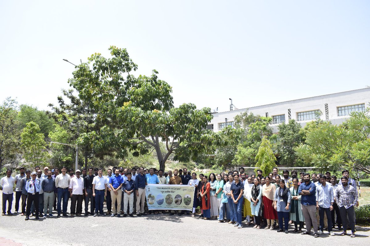 HydNiab's tweet photo. As part of #WorldEnvironmentWeek, NIAB organized a 'Tree Plantation Drive' with active participation from Director NIAB, scientists, staff, and students, reinforcing our collective commitment to sustainability, green responsibility, and environmental stewardship. https://t.co/iCD9Y54m69
