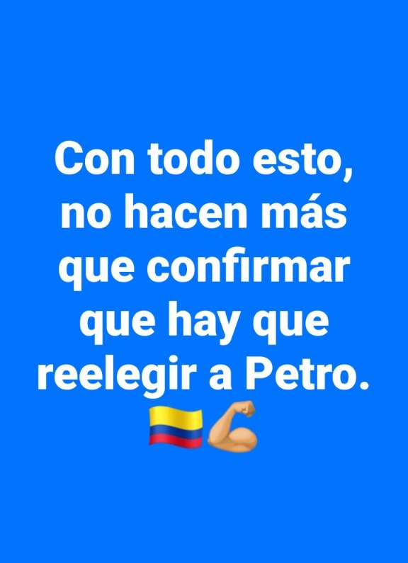 LinaLen66067444's tweet photo. Seguimos adelante #SiAlaConsultaPopular https://t.co/CsFygq5wMB