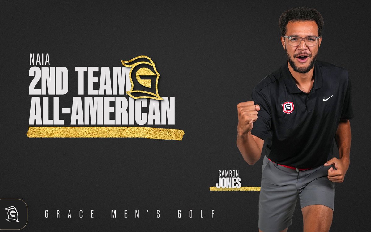 MGOLF: Camron Jones repeats as NAIA All-American for the Lancers! 
#LancerUp

gclancers.com/news/2025/6/4/…