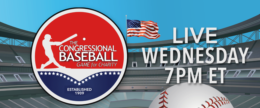 HowardMortman's tweet photo. Next Wednesday (6/11), starting 7pmET, C-SPAN networks will have live coverage of annual Congressional Baseball Game at Nationals Park.
Game is a charity event with proceeds benefiting organizations such as U.S. Capitol Police Memorial Fund and Washington Nationals Philanthropies https://t.co/5Lz6Hd7oTE