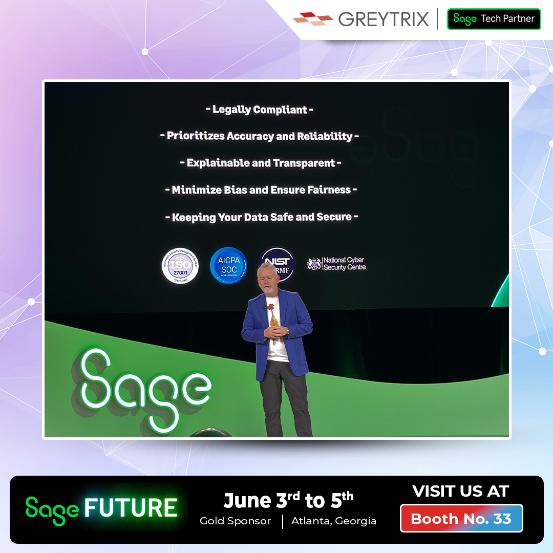 Greytrix (@greytrix) on Twitter photo @AaronRHarriss on Revenue Forecasting with AI that keeps your data safe, reduces bias, and ensures fairness.
#RevenueForecasting #AI <a href="/SageUSAmerica/">Sage USA</a>
#SageFuture #AI #SageEvents #Greytrix @AaronRHarriss on Revenue Forecasting with AI that keeps your data safe, reduces bias, and ensures fairness.
#RevenueForecasting #AI <a href="/SageUSAmerica/">Sage USA</a>
#SageFuture #AI #SageEvents #Greytrix