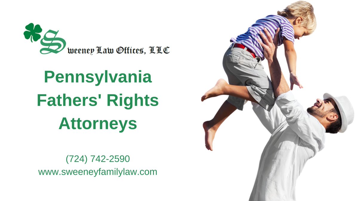 Fighting for your rights as a father? Our PA family law attorneys are here to help with custody, visitation &amp; support. Call (724) 742-2590 or visit sweeneyfamilylaw.com/family-law-div…. #FathersRights #ChildCustody #FamilyLaw