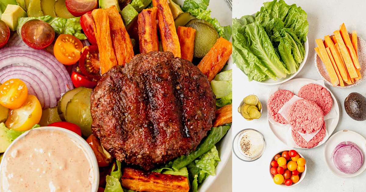 Skip the bun, keep the flavor! This Grilled Burger Bowl brings all your cookout favorites together—juicy Ground Beef, fresh veggies, and zesty toppings—all in one craveable bowl. Fire up the grill and dig in!

Recipe: ohiobeef.org/recipes/fire-u…

#grilling #30minutemeal #recipe #beef