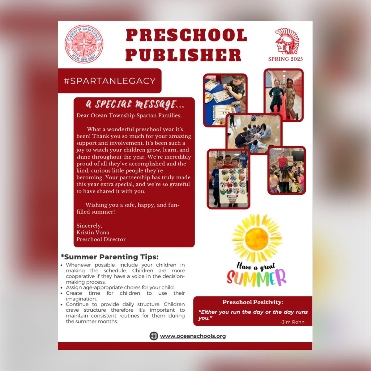 Cathy Longano (@prekteachernj) on Twitter photo Extra! Extra! Check out the final edition of Preschool Publisher for the school year! ๐๏ธ Link: rb.gy/at3tq0
<a href="/MsKWeldon/">Kelly Weldon</a> <a href="/VonaKristin/">Kristin Vona</a> <a href="/MLopusznick/">Melissa Lopusznick</a> <a href="/DPalaia/">Denise Palaia</a> <a href="/MrJBosmans/">John Bosmans</a> <a href="/tiffanysorto0/">Tiffany Sorto</a> <a href="/JennaBoker/">Jenna Boker</a> #SpartanLegacy Extra! Extra! Check out the final edition of Preschool Publisher for the school year! ๐๏ธ Link: rb.gy/at3tq0
<a href="/MsKWeldon/">Kelly Weldon</a> <a href="/VonaKristin/">Kristin Vona</a> <a href="/MLopusznick/">Melissa Lopusznick</a> <a href="/DPalaia/">Denise Palaia</a> <a href="/MrJBosmans/">John Bosmans</a> <a href="/tiffanysorto0/">Tiffany Sorto</a> <a href="/JennaBoker/">Jenna Boker</a> #SpartanLegacy