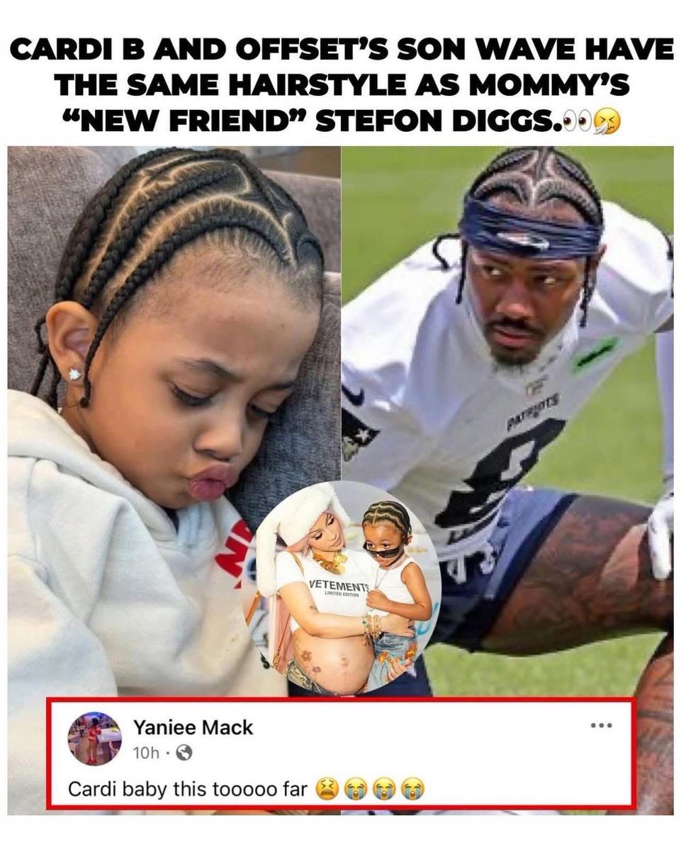 JayGJay's tweet photo. This has me laughing for real that Offset is feeling some type of way over a hairstyle yet he was dipping out on his wife @iamcardib nah he needs to find a hobby he ain’t busy enough, and to those who say it’s Cardi being petty fuck y’all I’d have done worse #pettybetty #CardiB https://t.co/omXxPC4cpK