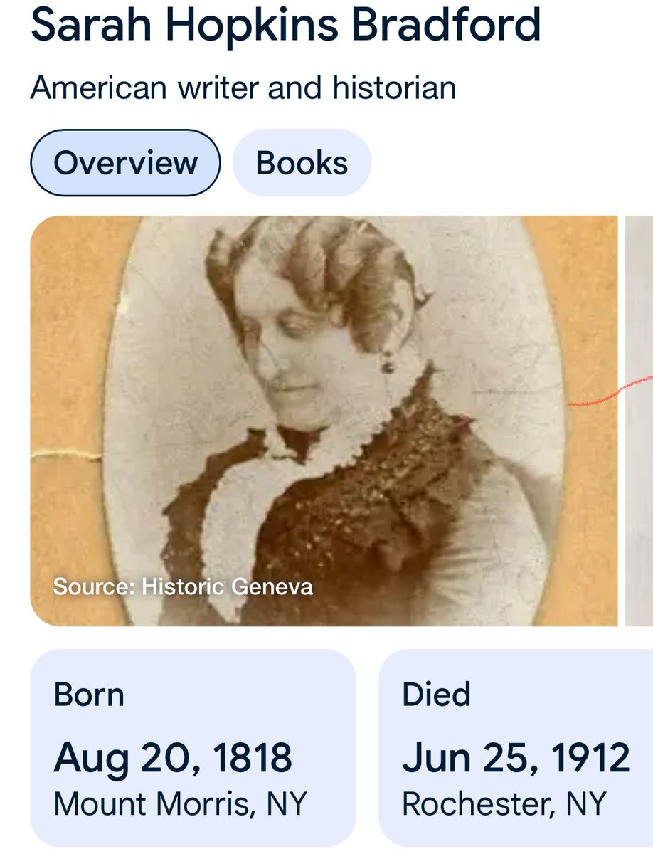 Yall ain’t never seen a word from Harriet Tubman because she couldn’t read nor write. You got your hero from Sarah H. Bradford a whyte northern abolitionist. But you wanna be mad at me because you won’t read.
