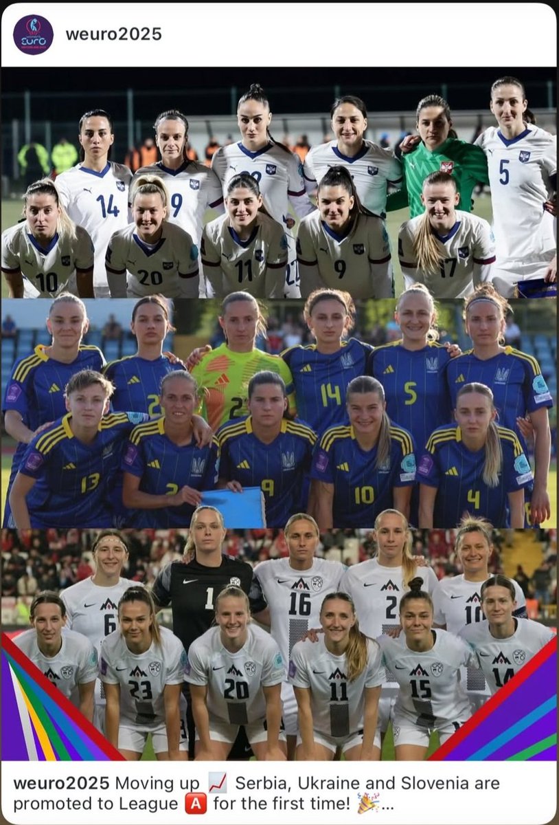 KolmanSasa's tweet photo. What a year we had! From C➡️B ➡️A
Yesterday this amazing group of people achieved something nobody dared to believe. We had our dreams and we did it, we have written a new chapter in 🇸🇮 football history!
Well done girls! I couldnt be any prouder
🇸🇮🅰️⚽️
#uefawomensnationsleague https://t.co/OLYANRcZuX