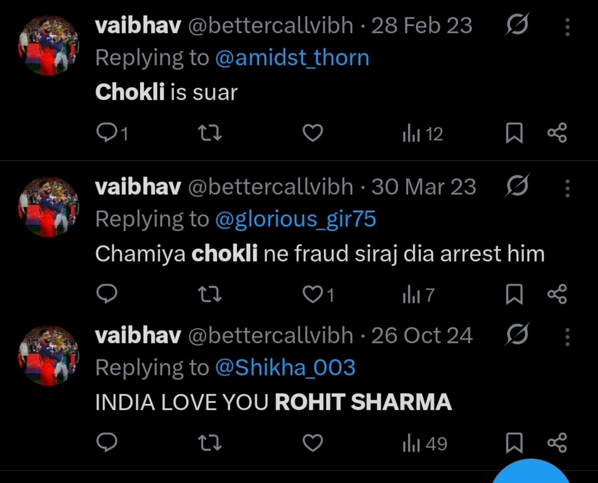 imkevin149's tweet image. This guy is a Rohit fan he changed pfp just to spread hate against Kohli and RCB even after knowing parade incident so please stay far away from such vile creatures.