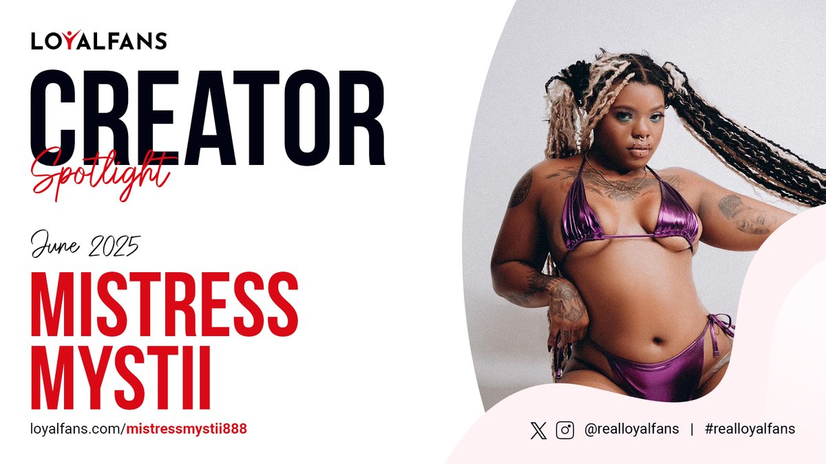loyalfans.com (@realloyalfans) on Twitter photo Tantric Financial Dominatrix
Erotic Educator
Holistically Hedonistic
Mistress of the Underworld
Mistress Mystii is #realloyalfans Featured Creator for June ๐
Youโve been temptedโฆ What are you waiting for? โก๏ธ loyalfans/mistressmystii888
<a href="/deathsexmagic/">Mistress Mystii ๐๐ฎ</a> Tantric Financial Dominatrix
Erotic Educator
Holistically Hedonistic
Mistress of the Underworld
Mistress Mystii is #realloyalfans Featured Creator for June ๐
Youโve been temptedโฆ What are you waiting for? โก๏ธ loyalfans/mistressmystii888
<a href="/deathsexmagic/">Mistress Mystii ๐๐ฎ</a>