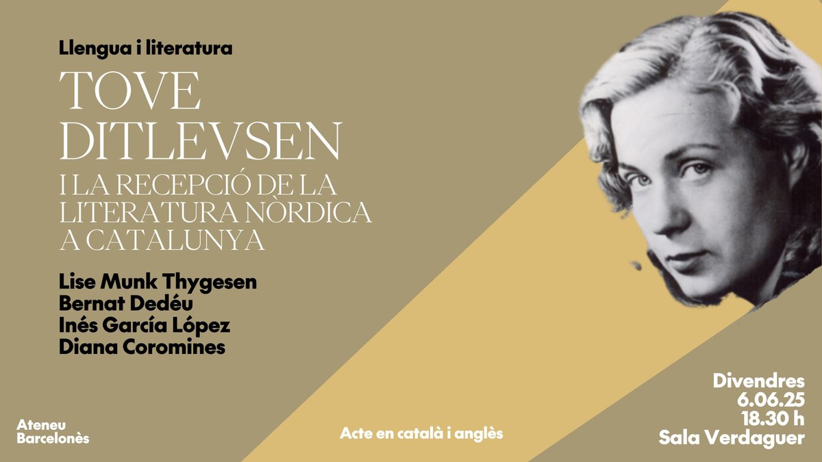 📚 Durant els darrers anys, els clàssics nòrdics han irromput a les prestatgeries catalanes: de Tove Ditlevsen a Jon Fosse, cada cop coneixem més autors del nord

🧐 Quina mirada projecten sobre les societats del benestar? Com es relacionen, amb la memòria i la identitat?

🧵👇