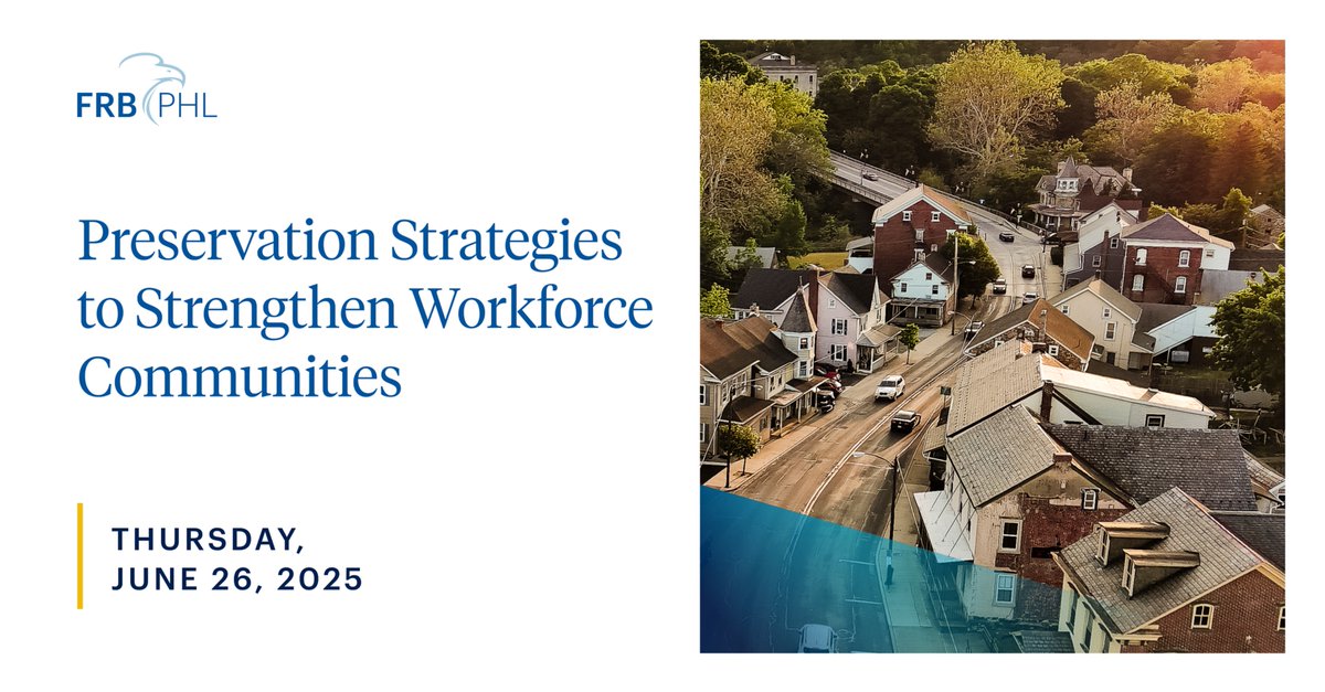 Registration is open for the second part of a series on increasing affordable and accessible workforce housing. Join us to explore preservation strategies to address housing quality and create opportunities for sustainable homeownership for workers.  bit.ly/4mqX4e8