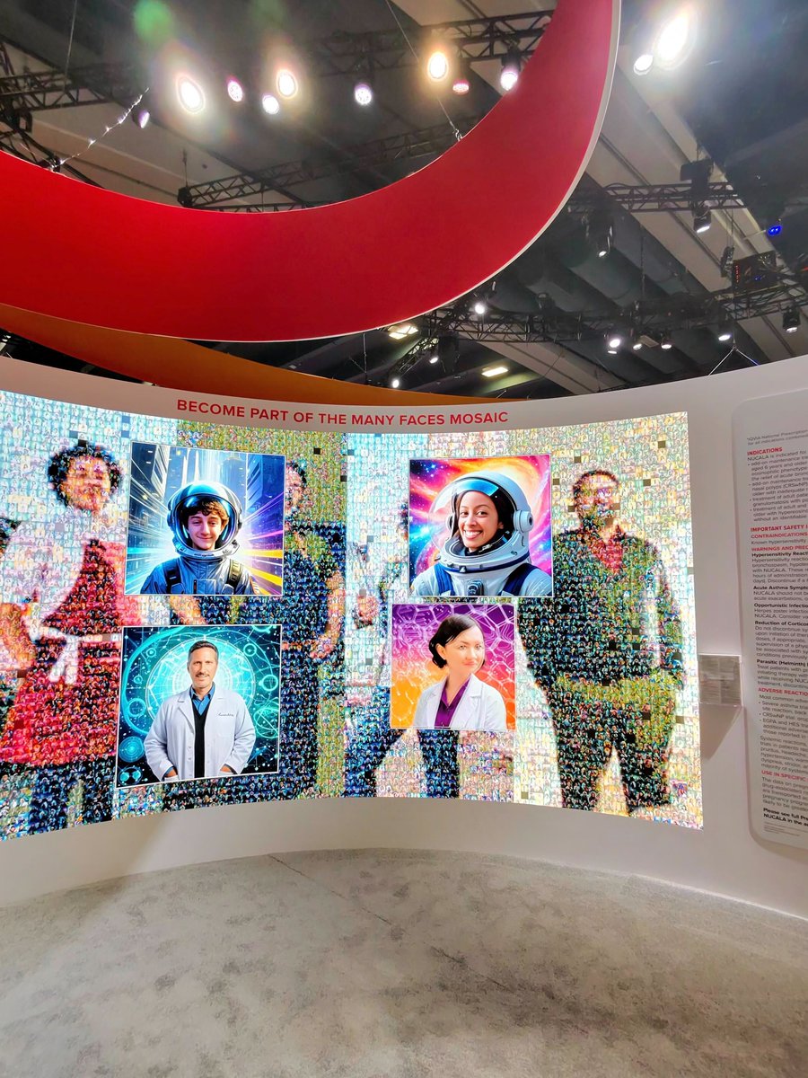 GSK had their guests turning into their favorite personas using our Ai Mosaic to become a part of the Many Faces Mosaic! Guests loved seeing their selfies transform and build the final mosaic. #Innovation #PictureMosaics #EventActivations