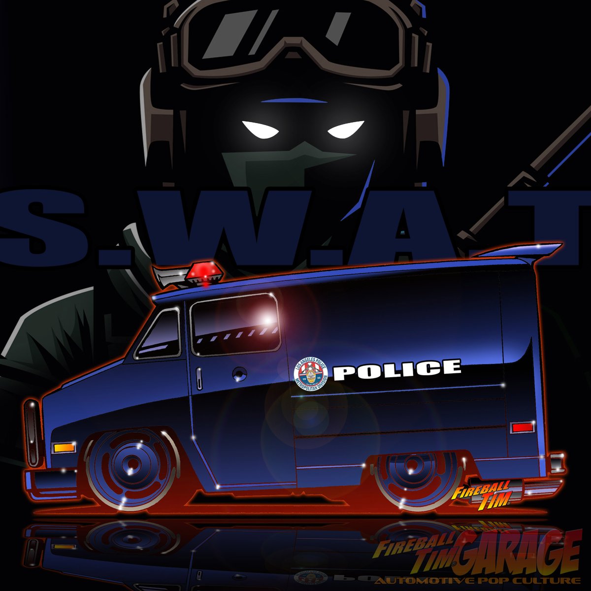 Did you watch S.W.A.T. as a kid?? We can still hear the MUSIC! Check out the ART in the Garage! fireballtimgarage.art

*Subscribe to Fireball for more AUTOMOTIVE POP CULTURE daily! fireballtim.com