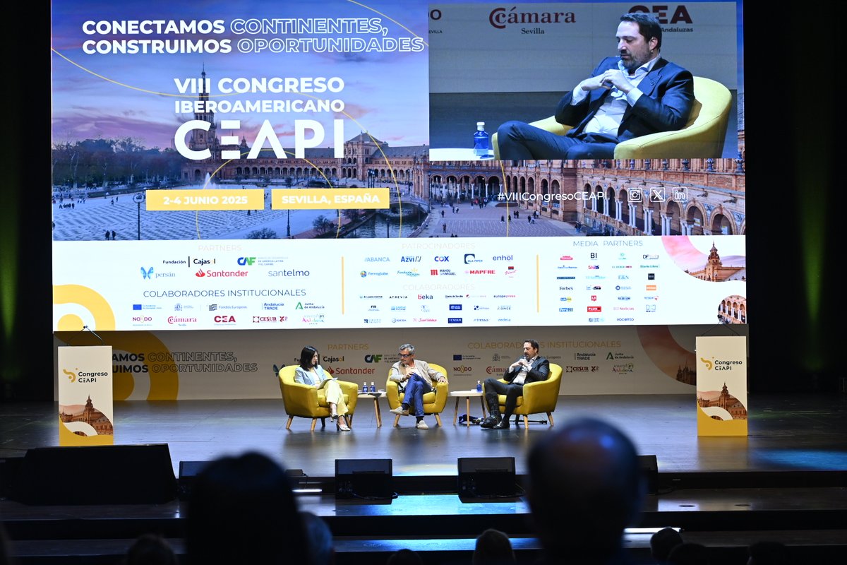CEAPI (@ceapiconsejo) on Twitter photo 🔸 Panel “No crezcas solo, elige socios iberoamericanos” en el #VIIICongresoCEAPI
Las alianzas regionales son clave para fortalecer negocios y crecer con competitividad en mercados estratégicos.
🗣️ David Pellicer (<a href="/EtniaBarcelona/">EtniaBarcelona</a>) — "Etnia es una empresa familiar. Ahora es el 🔸 Panel “No crezcas solo, elige socios iberoamericanos” en el #VIIICongresoCEAPI
Las alianzas regionales son clave para fortalecer negocios y crecer con competitividad en mercados estratégicos.
🗣️ David Pellicer (<a href="/EtniaBarcelona/">EtniaBarcelona</a>) — "Etnia es una empresa familiar. Ahora es el