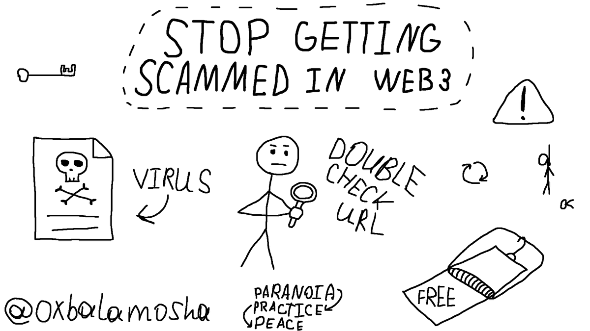 STOP Getting Scammed in Web3!

Most people in crypto still fall for basic traps.
Here’s a clear, no-BS security guide to help you stay safe.

Read this now or regret it later🧵👇