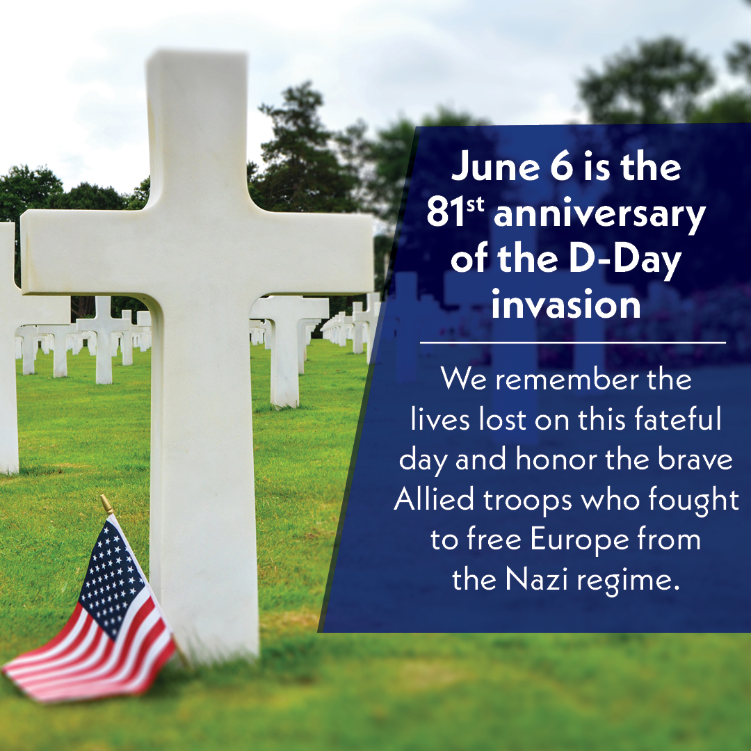 "American citizen soldiers knew the difference between right and wrong, and they didn't want to live in a world in which wrong prevailed. So they fought, and won, and we, all of us, living and yet to be born, must be forever profoundly grateful."
– Stephen Ambrose
#wewillremember