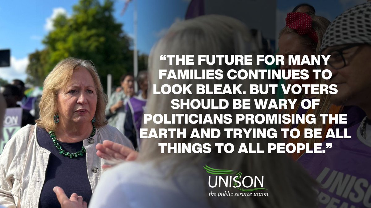 Reform has shown by its words and actions that the party’s no friend of working people,” says UNISON general secretary Christina McAnea. unsn.uk/454MRhr
