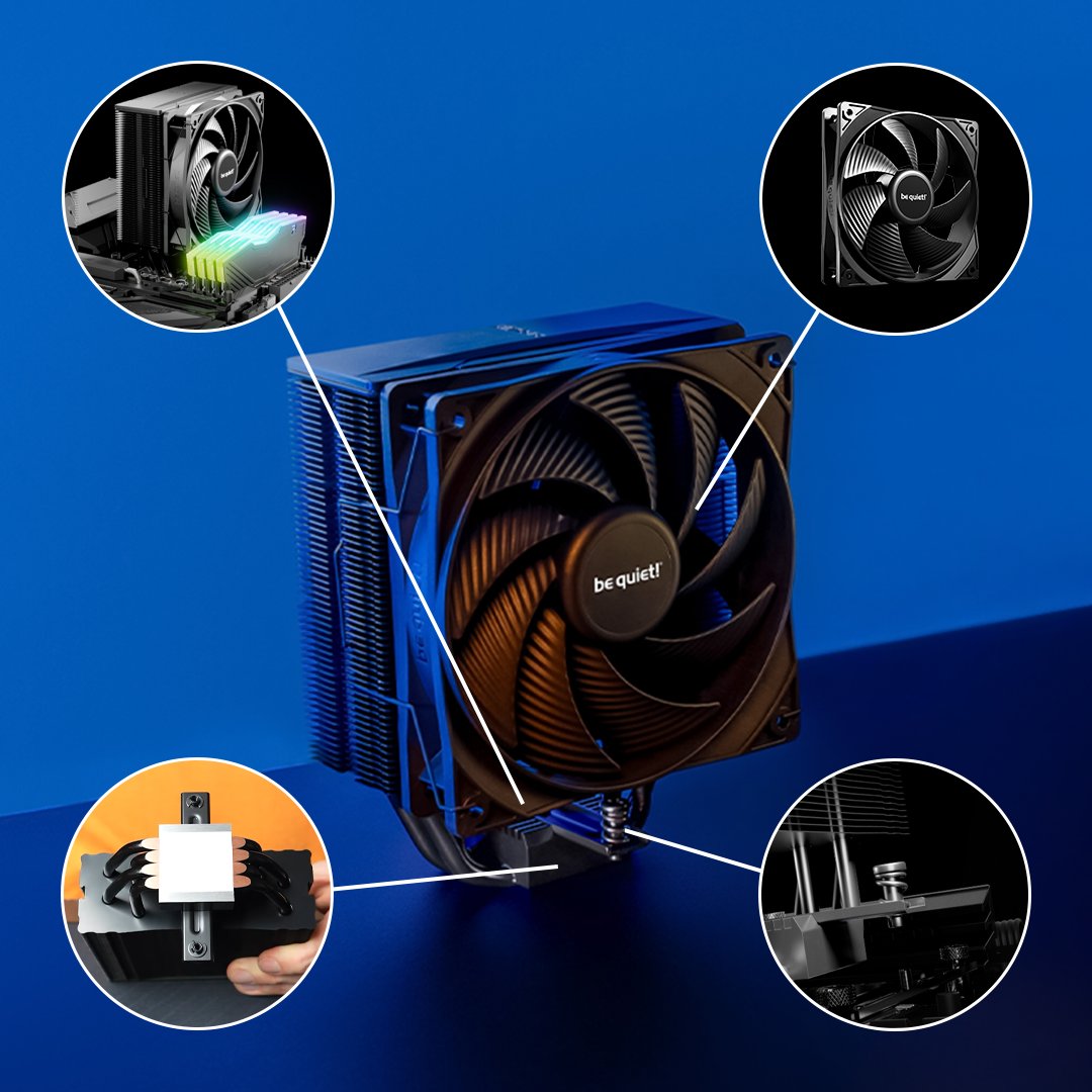 Spotlight on Pure Rock 3 🔥

⚡ High performance in a sleek all-black design.
🔹 Only 31.2dB(A) at maximum fan speed
🔹 Excellent cooling for modern CPUs
🔹 Easy installation

#PureRock3 #bequietcooling #SilentPerformance #PCfans #CompactCooling #GamingPC