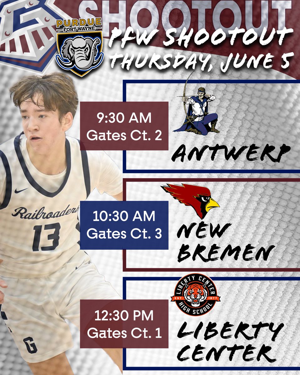 Tipping off June on Thursday as we head to PFW for the first shootout of the summer. #RBT