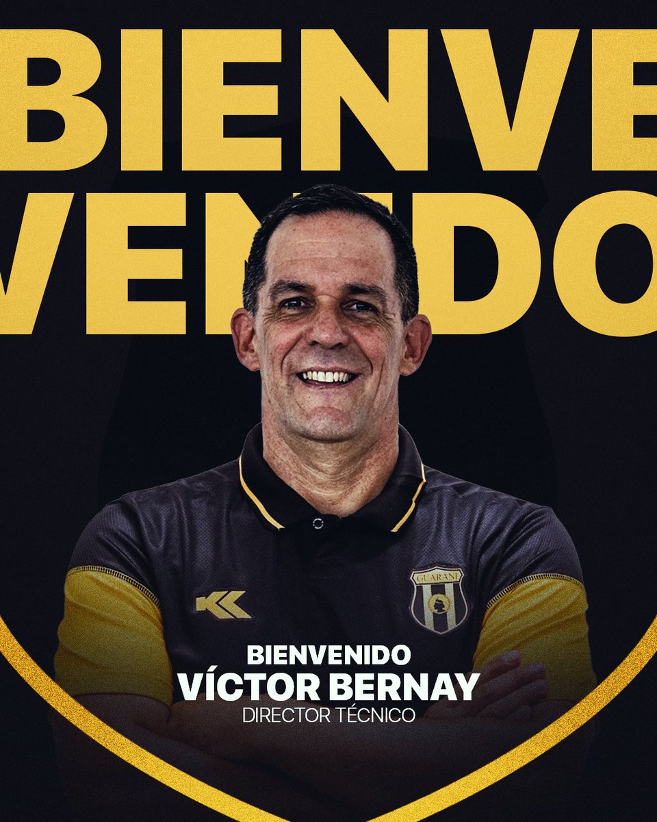 Bruno Pont (@brunopont) on Twitter photo LO ÚLTIMO.
#Guaraní hace oficial la contratación del técnico Victor Bernay.
95.5 FM <a href="/rockandpop955/">Rock&Pop Paraguay</a>
1020 AM <a href="/nanduti/">Radio Ñandutí</a>
96.1 FM CDE 660 AM CDE Itapirú.
#LaGranJugada. LO ÚLTIMO.
#Guaraní hace oficial la contratación del técnico Victor Bernay.
95.5 FM <a href="/rockandpop955/">Rock&Pop Paraguay</a>
1020 AM <a href="/nanduti/">Radio Ñandutí</a>
96.1 FM CDE 660 AM CDE Itapirú.
#LaGranJugada.