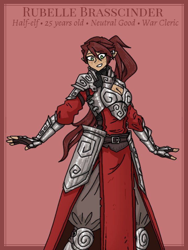 Forge_Draws's tweet image. Still in love with this character, really like her helmet design and swirly armour