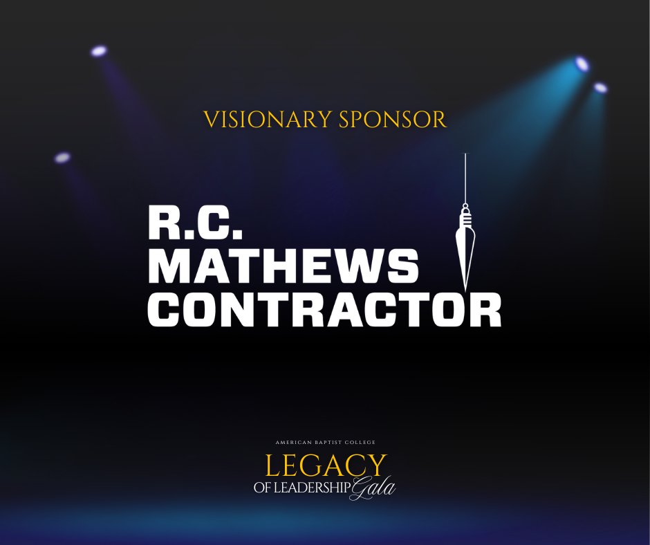 We are proud to shine a light on one of our Legacy of Leadership Gala sponsors—R.C. Mathews Contractor! 

We're grateful to have you walking with us as we honor President Harris and continue shaping the future of ABC. 💛

#LegacyOfLeadership #RCMATHEWS #ABCStrong