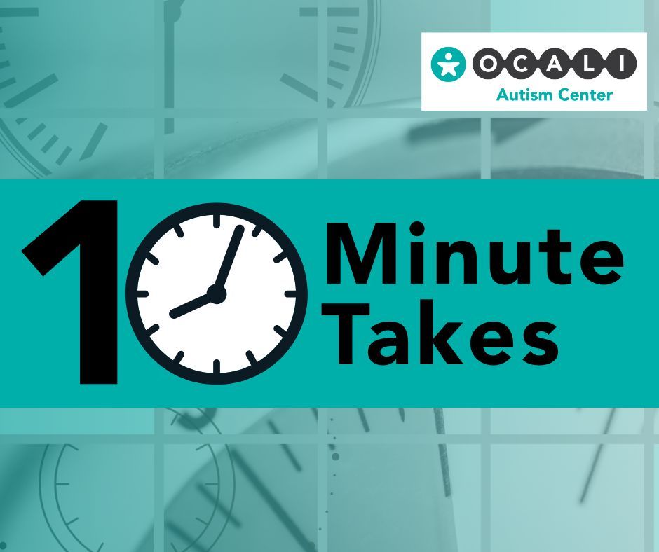 🚨New from the Autism Center: 10-Minute Takes! Ever wish you could learn something new in the time it takes to sip your coffee? These bite-sized microlearning modules offer practical tips for anyone supporting individuals with autism or other disabilities. ocali.org/autism-center-…