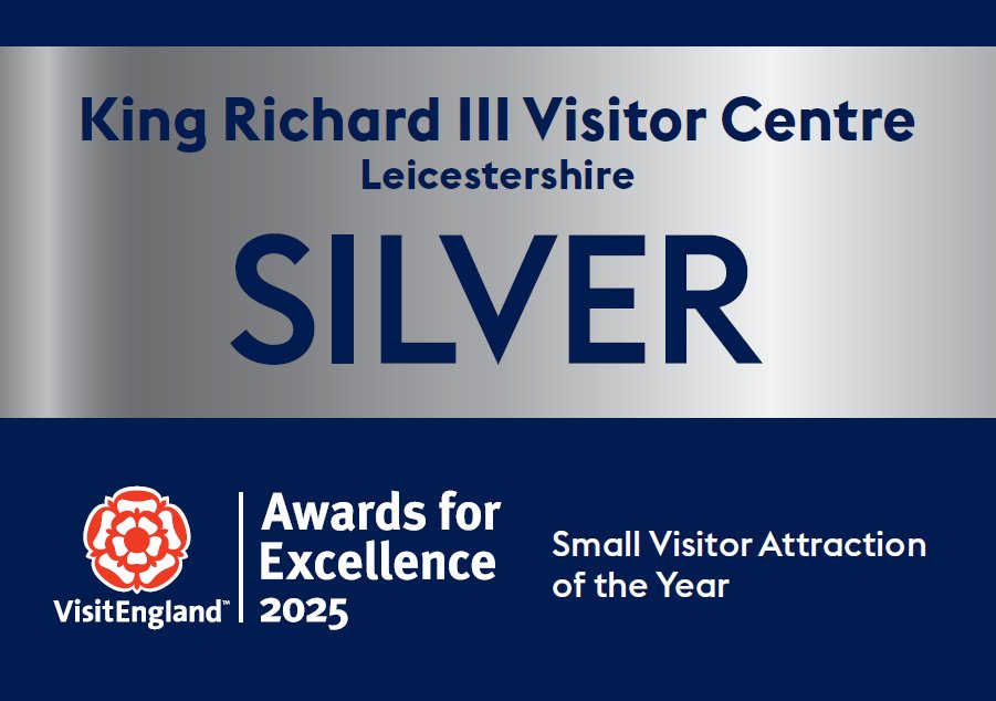 Huge congrats also to King Richard III Visitor Centre <a href="/KRIIICentre/">KRIII Visitor Centre</a>, Leicestershire, for winning the Silver! #SmallVisitorAttractionOfTheYear! #VEAwards2025