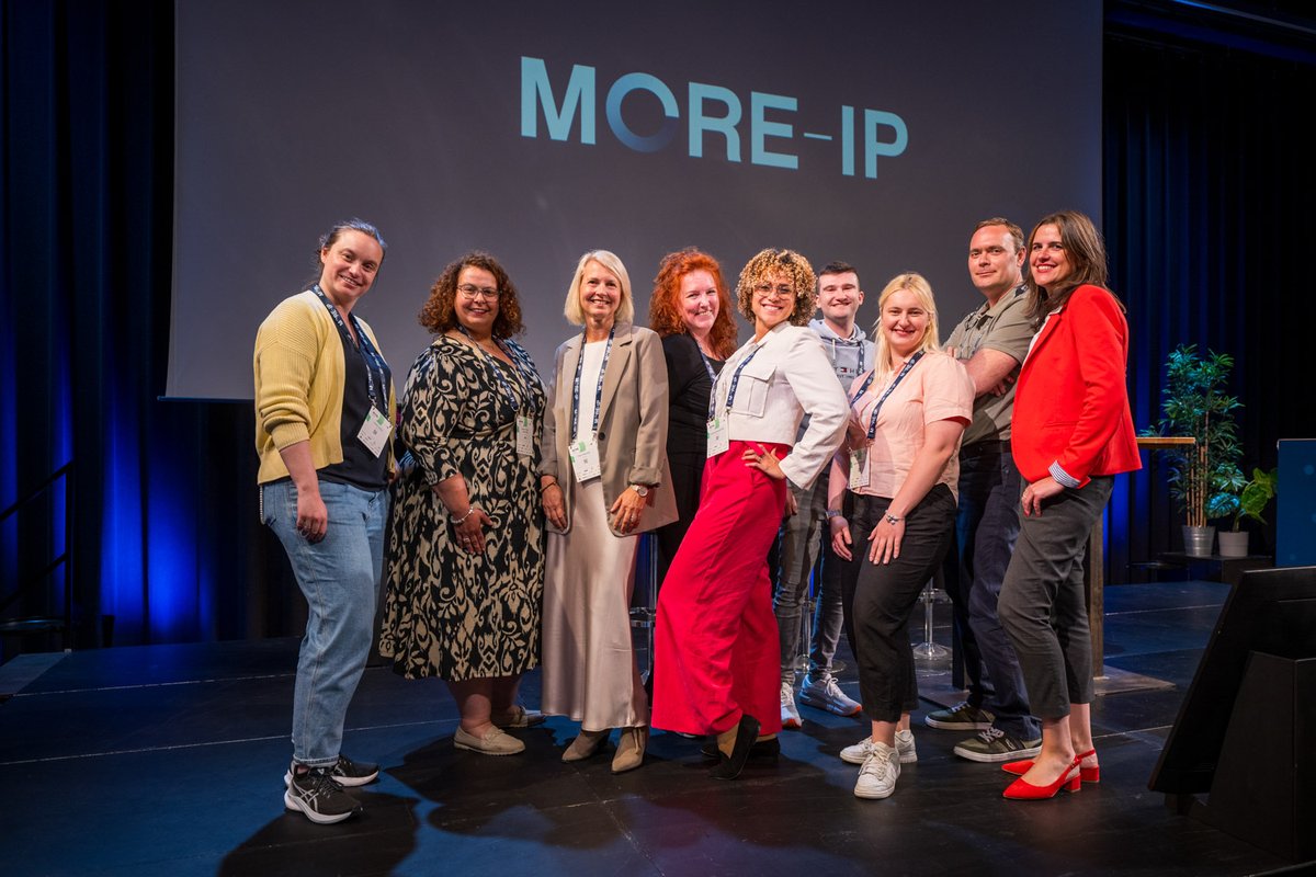 It's a wrap! As day 1 of MORE-IP comes to an end, we thank all attendees, partners, sponsors and of course the dream team of AMS-IX making it all happen. Thank you, it has been a day of insightful presentations, inspirational panels and good conversations. On to day 2! #MOREIP